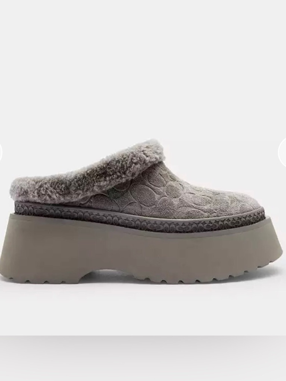 Coach platform shoes